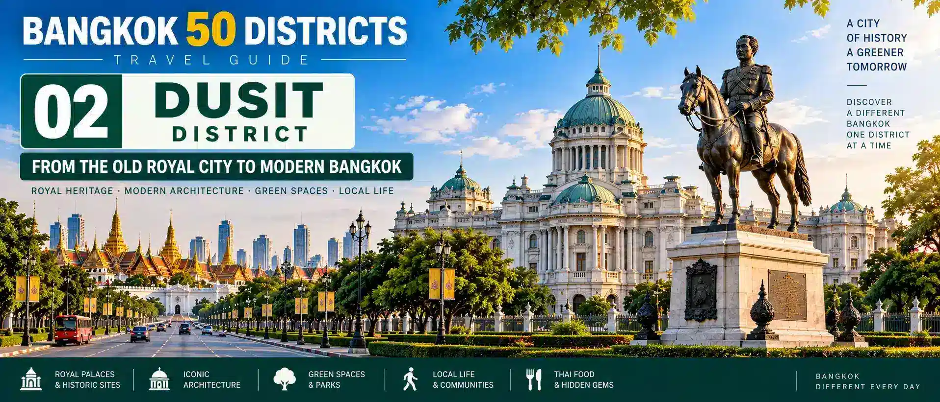 Dusit: From the Old Royal City to Modern Bangkok