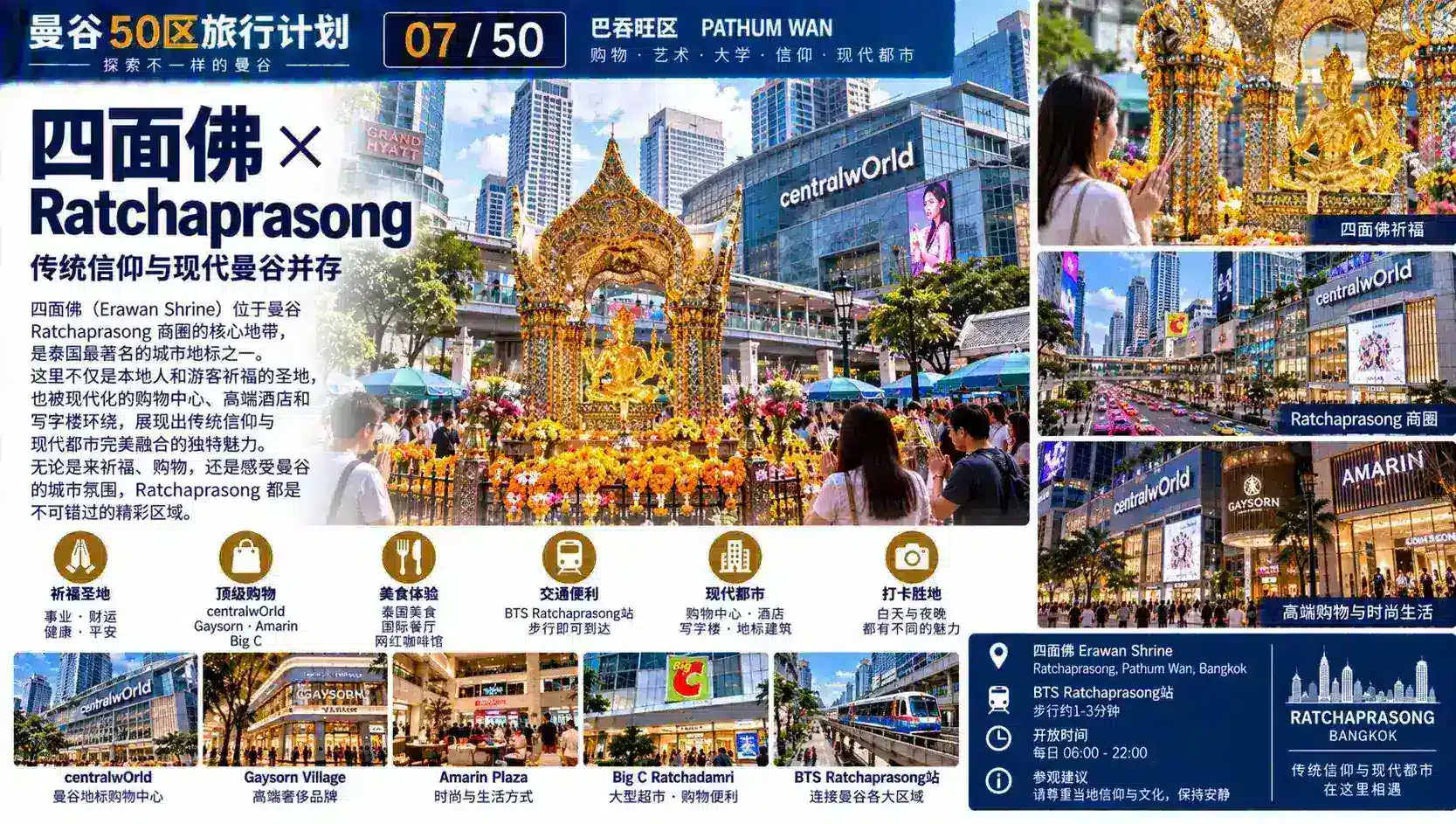 曼谷50区旅行计划 05 / 50 — 07
