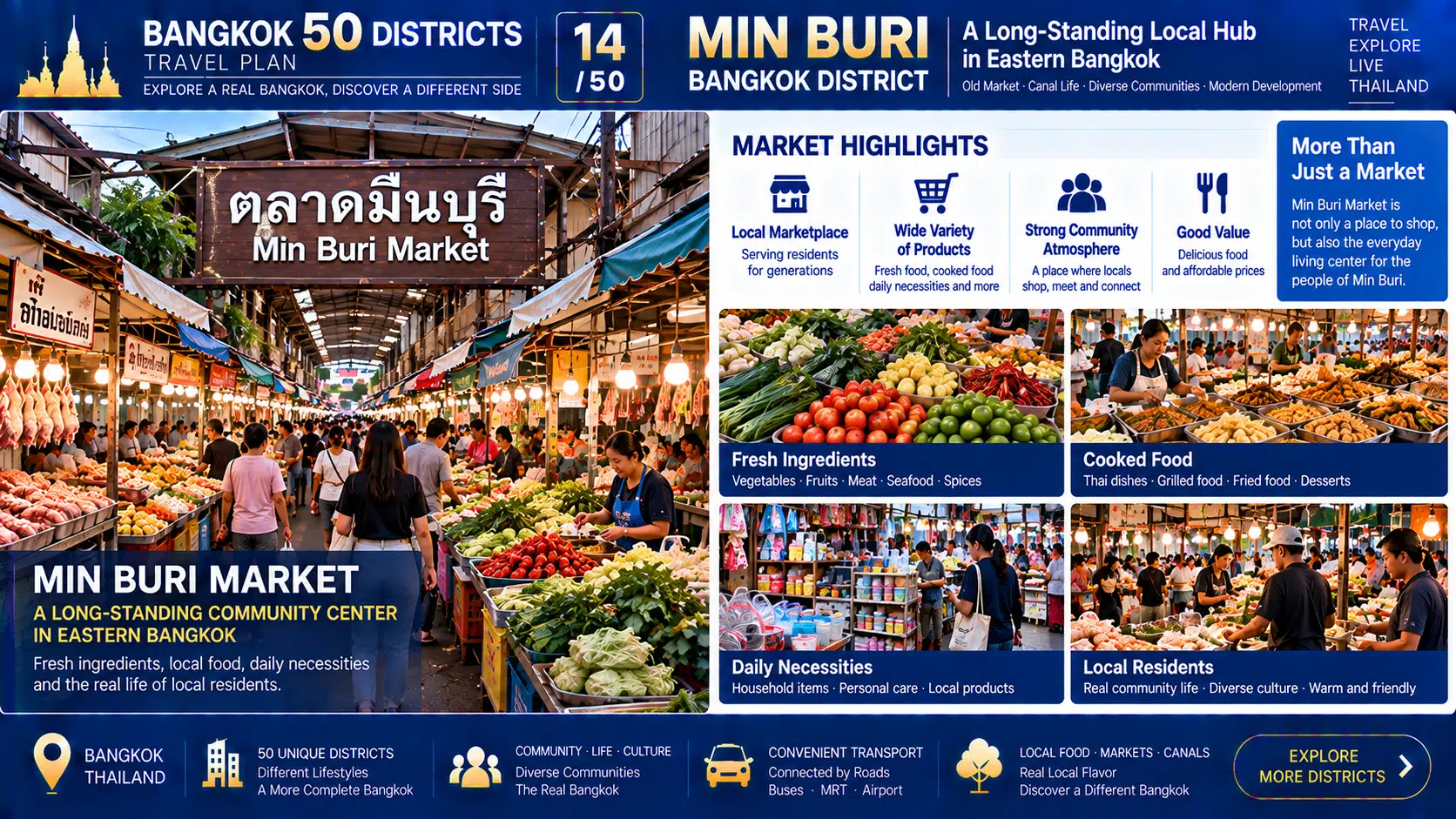 Min Buri: From Old Markets and Canals to Modern Rail Transit — How a Former Eastern Town Became Part of Today’s Bangkok — 03
