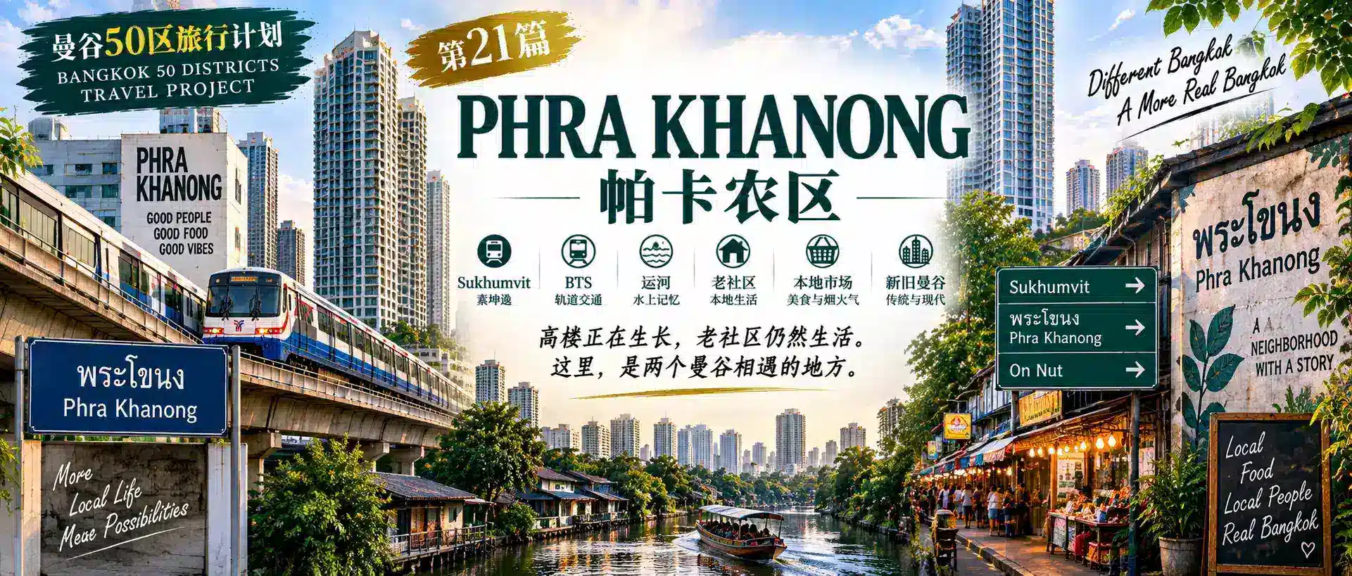 # 曼谷50区旅行计划｜第21篇