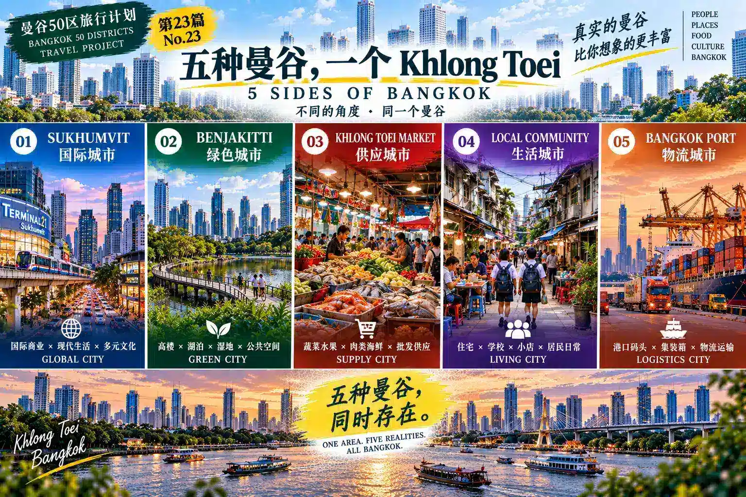 # 曼谷50区旅行计划|第23篇 — 07