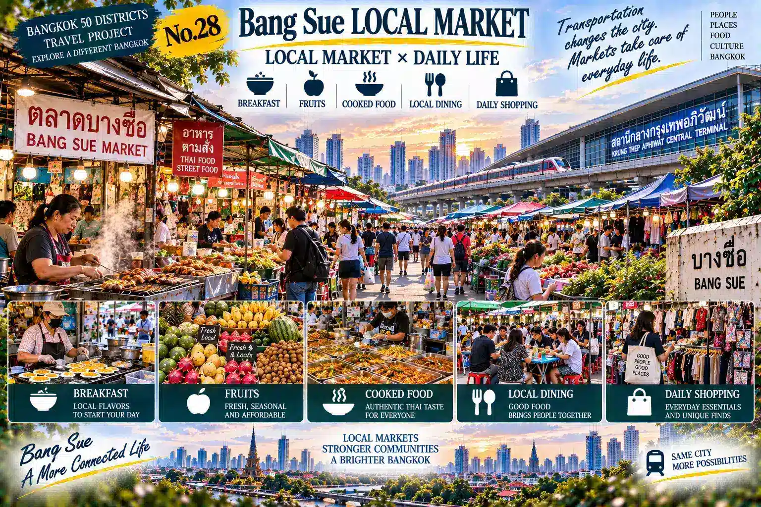 Bang Sue: From an Old Railway Community to a Mega Transport Hub: Bangkok's Northern Gateway Is Being Redefined — 05