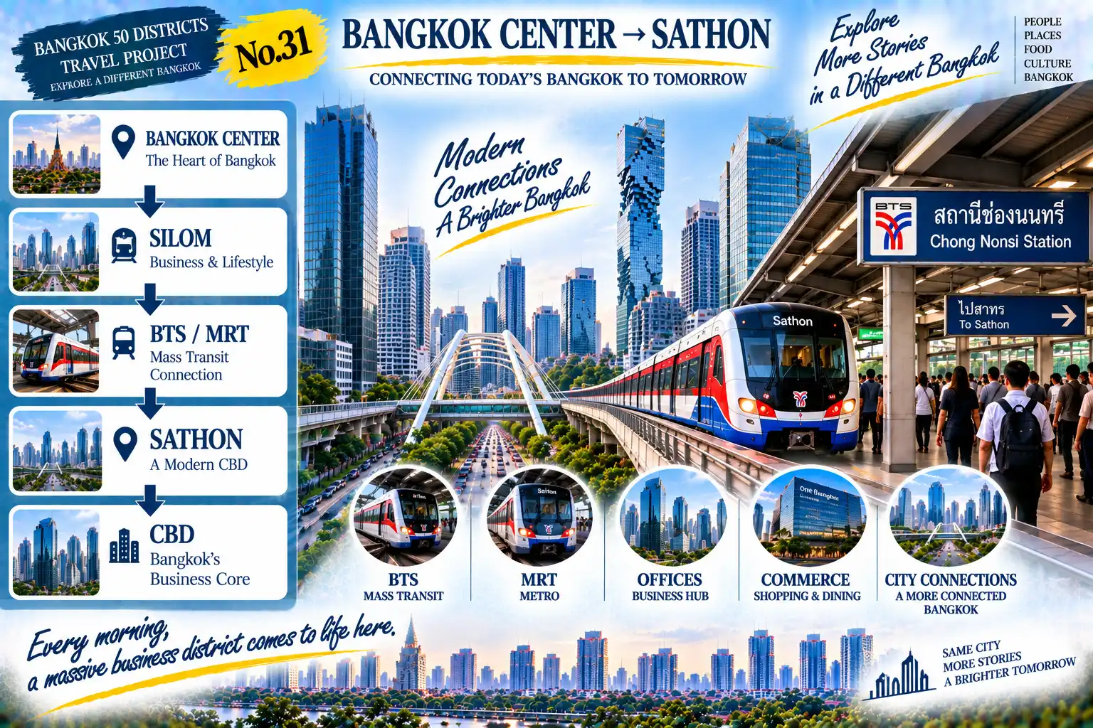 Sathon: From Glass Towers to Old Communities: Discovering Real Life Inside Bangkok’s CBD — 01