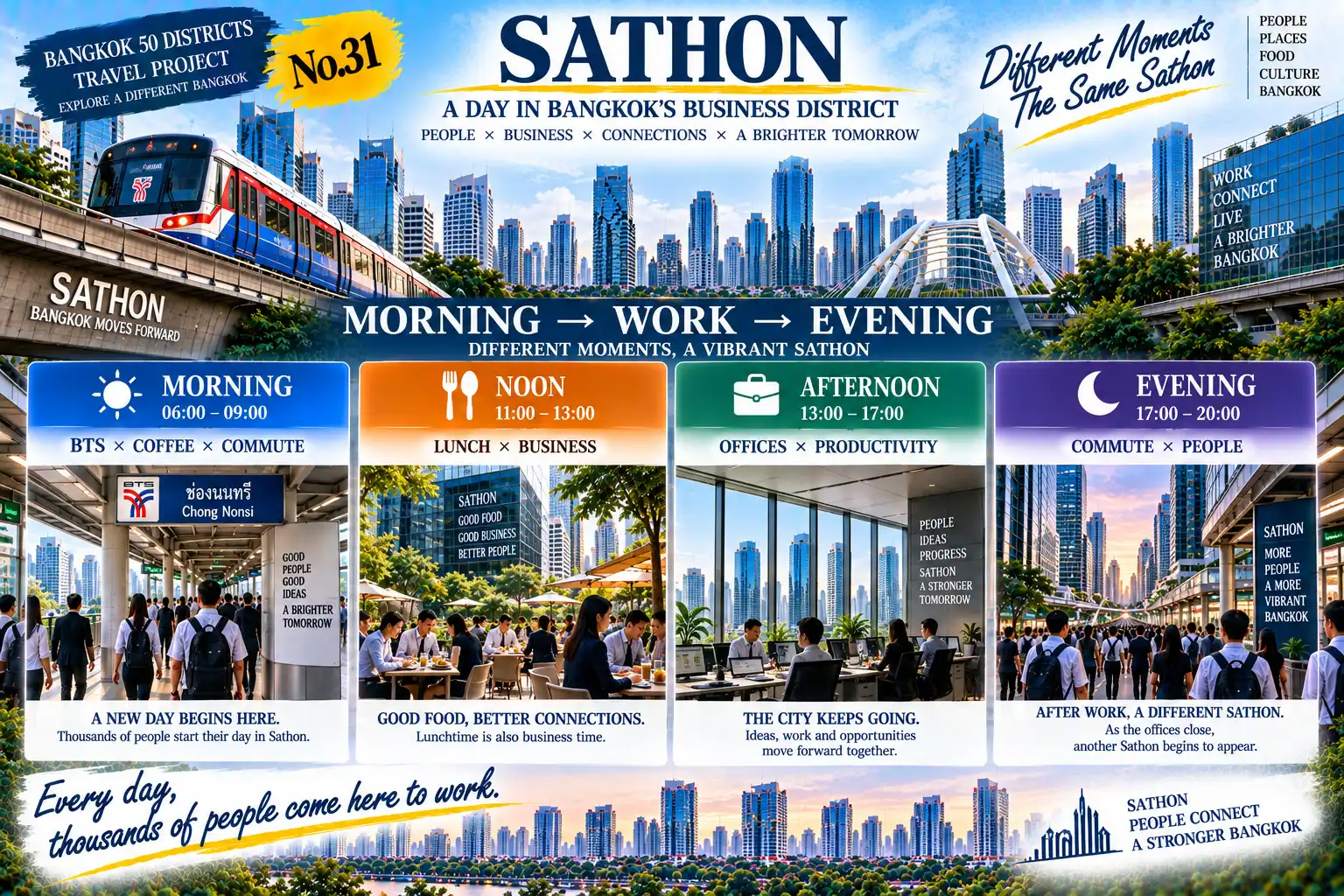 Sathon: From Glass Towers to Old Communities: Discovering Real Life Inside Bangkok’s CBD — 03