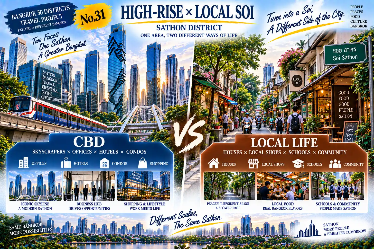 Sathon: From Glass Towers to Old Communities: Discovering Real Life Inside Bangkok’s CBD — 04