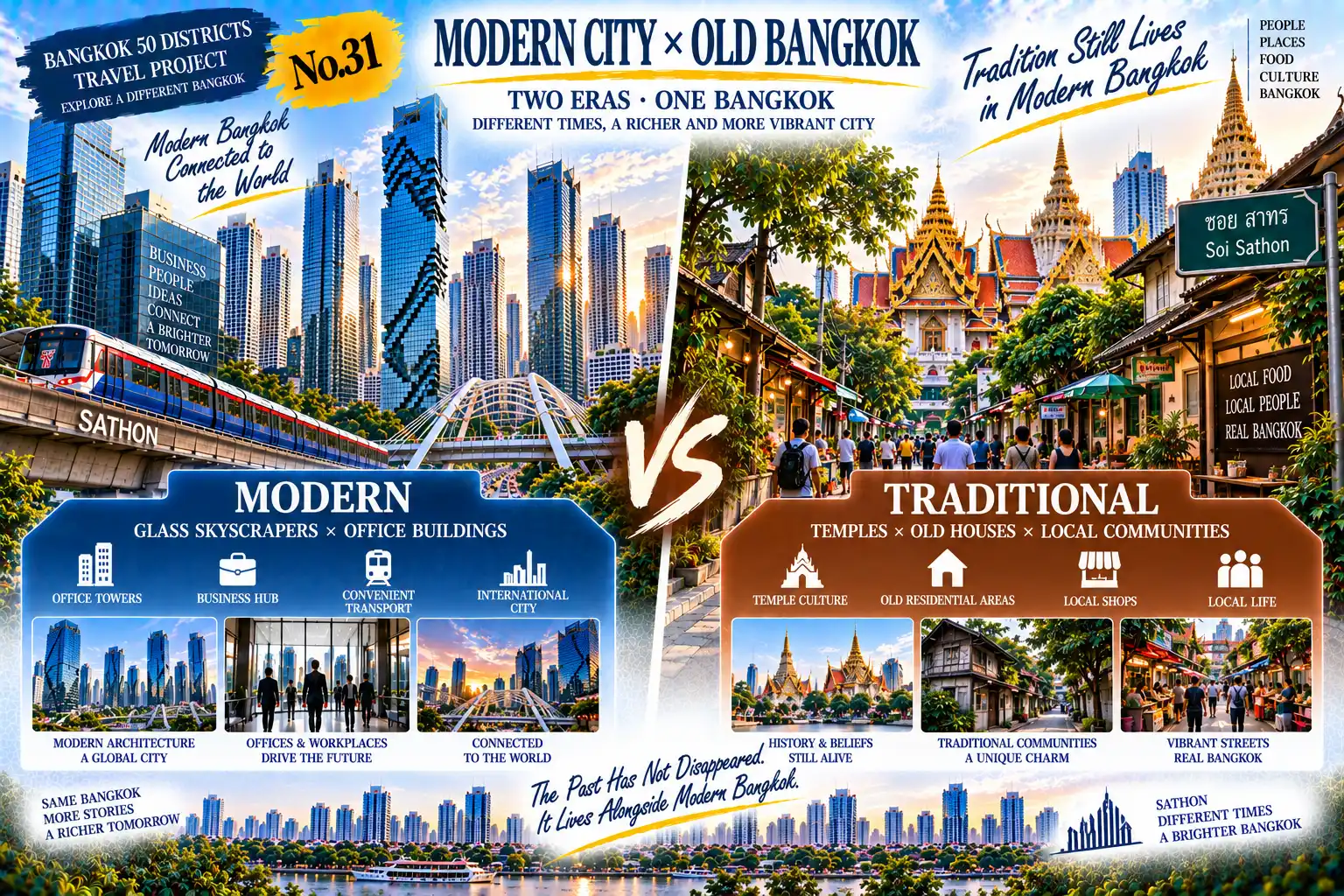 Sathon: From Glass Towers to Old Communities: Discovering Real Life Inside Bangkok’s CBD — 06