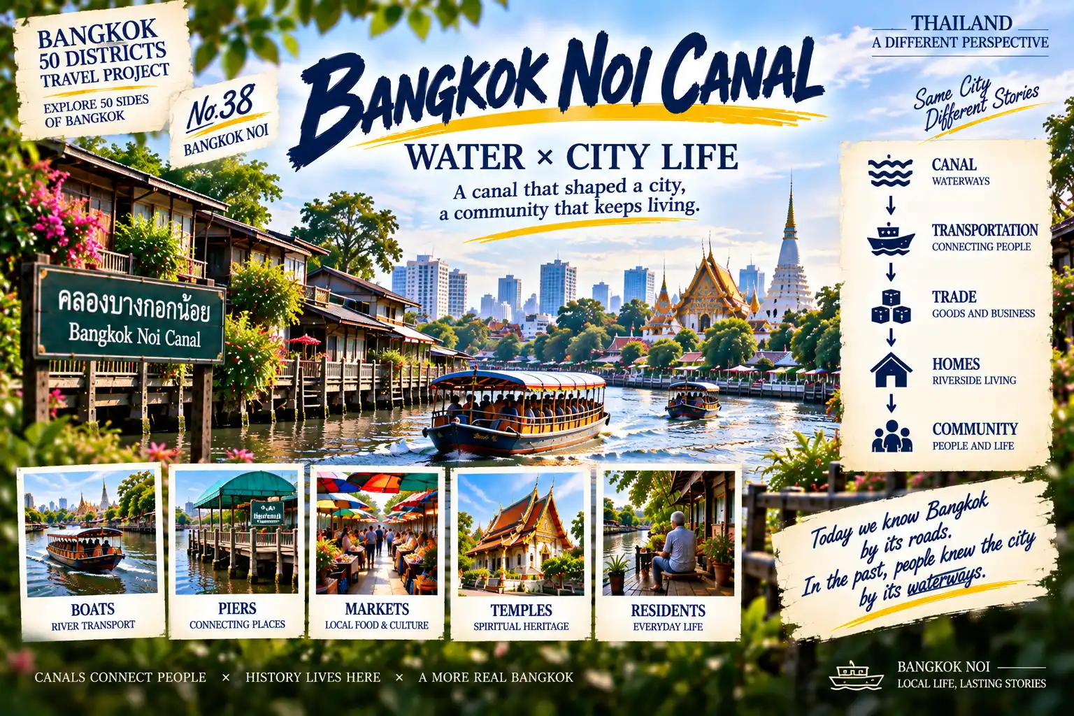 Bangkok Noi: From Canals to Railways: Discovering Another Layer of Everyday Life on Bangkok’s West Bank — 02