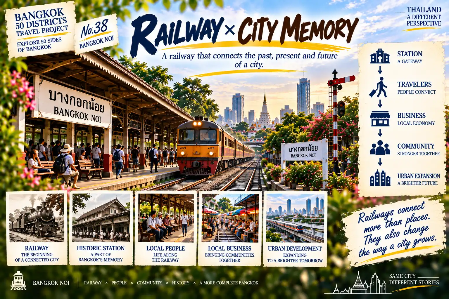 Bangkok Noi: From Canals to Railways: Discovering Another Layer of Everyday Life on Bangkok’s West Bank — 04