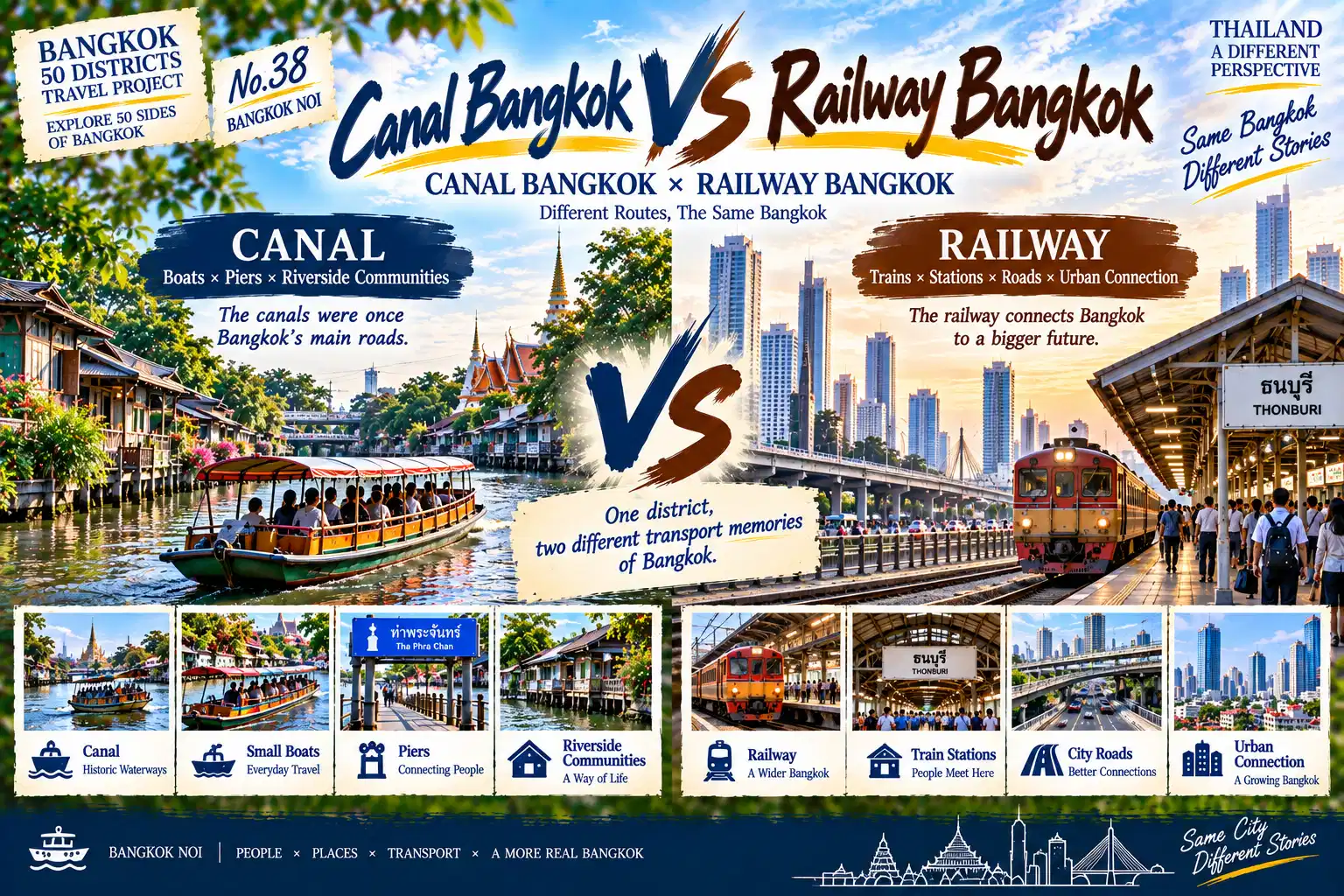 Bangkok Noi: From Canals to Railways: Discovering Another Layer of Everyday Life on Bangkok’s West Bank — 07