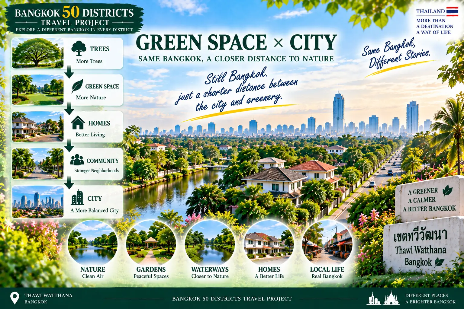 Thawi Watthana: When Bangkok Becomes Wider, Greener and Quieter: Exploring Life on the City’s Western Edge — 03