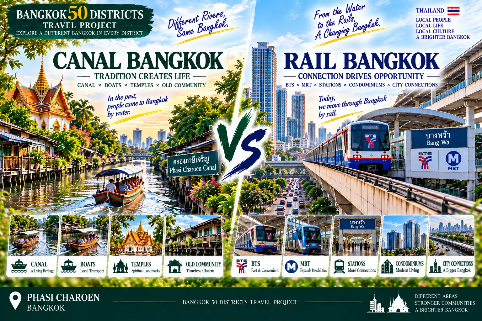 Phasi Charoen: The Canals Never Disappeared: Exploring a West Bangkok Where Waterways and Rail Transit Meet — 04