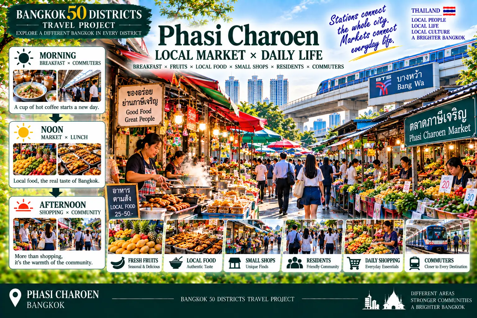 Phasi Charoen: The Canals Never Disappeared: Exploring a West Bangkok Where Waterways and Rail Transit Meet — 06