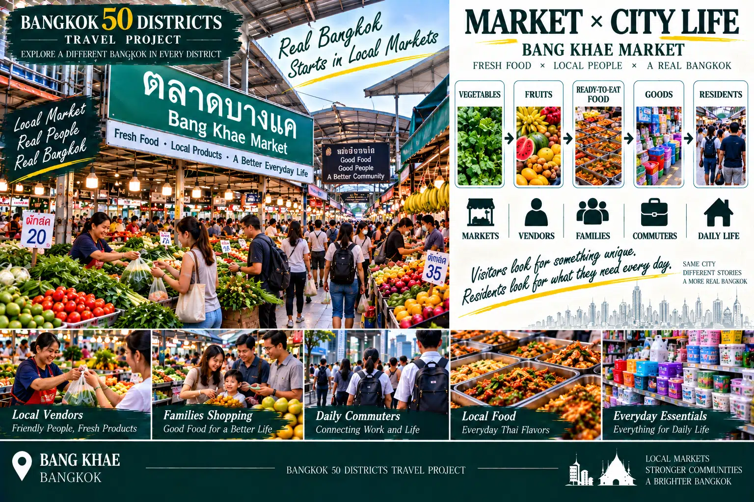 Bang Khae: As Rail Transit Moves West: Exploring the Markets, Commerce and Residential Communities of Everyday Bangkok — 03