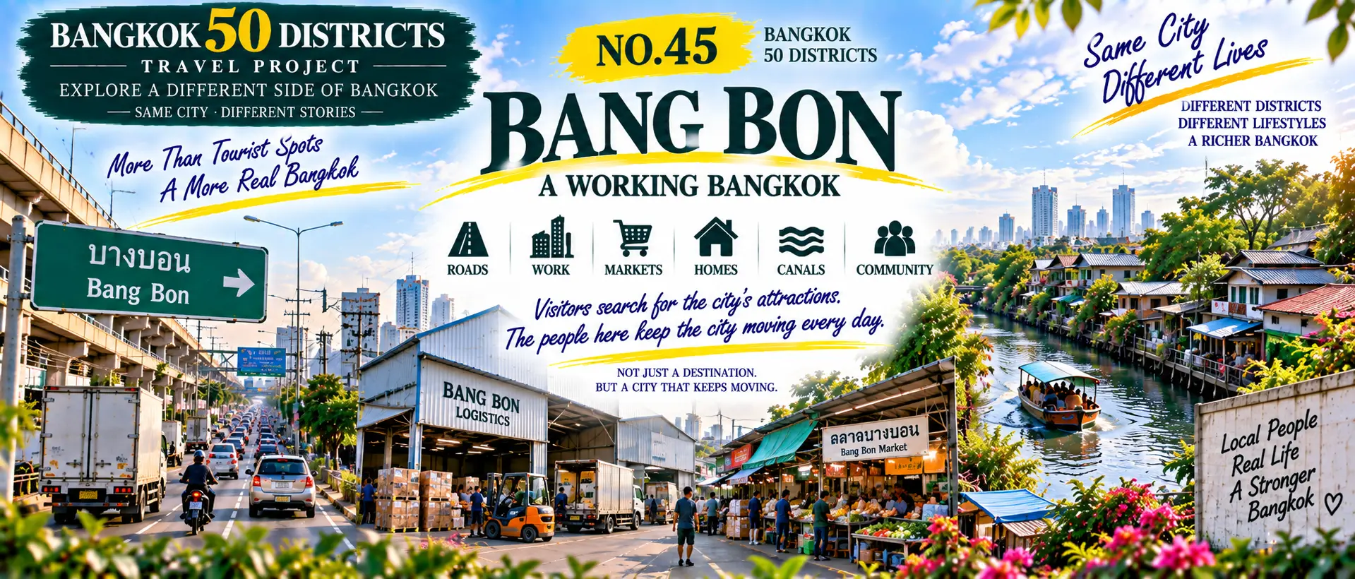 Bang Bon: Beyond the Tourist Sights: Exploring the Roads, Work and Communities of Southwest Bangkok
