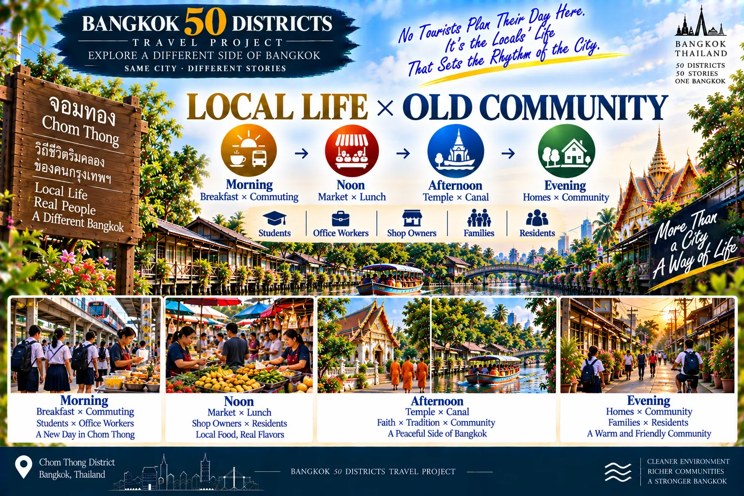 Chom Thong: From the Coast Back into the City: Canals, Temples and Old Communities of South Bangkok — 06