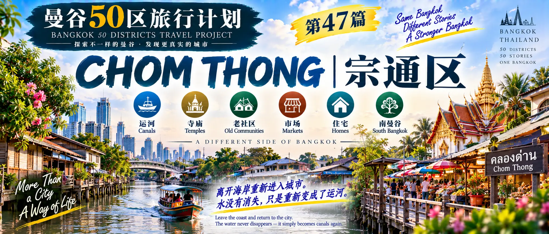 # 曼谷50区旅行计划|第47篇