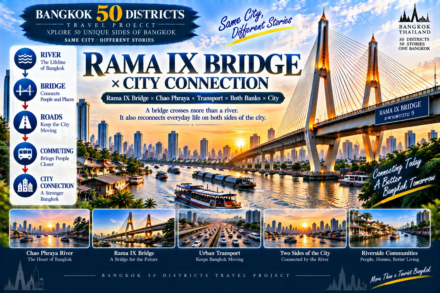 Rat Burana: Following the Chao Phraya South: Bridges, Industrial Memory and Riverside Communities — 03