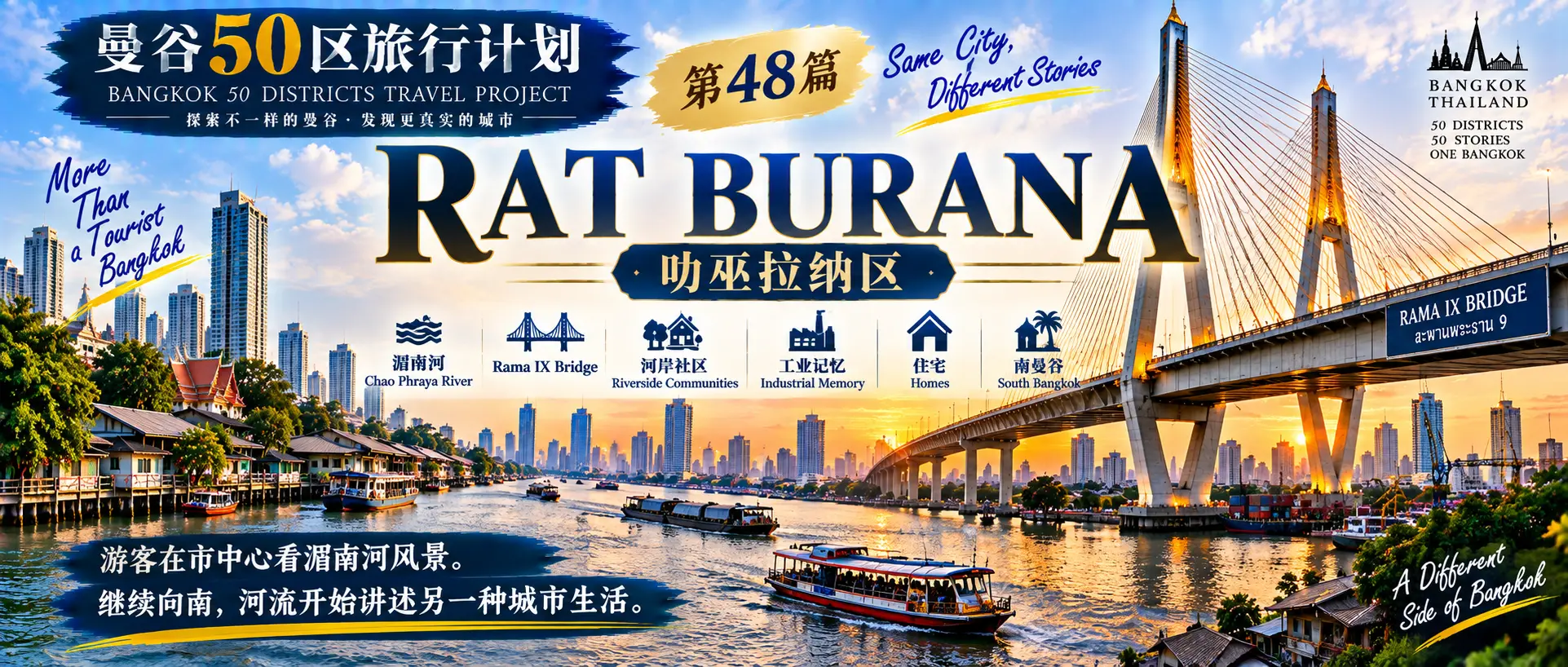 # 曼谷50区旅行计划|第48篇