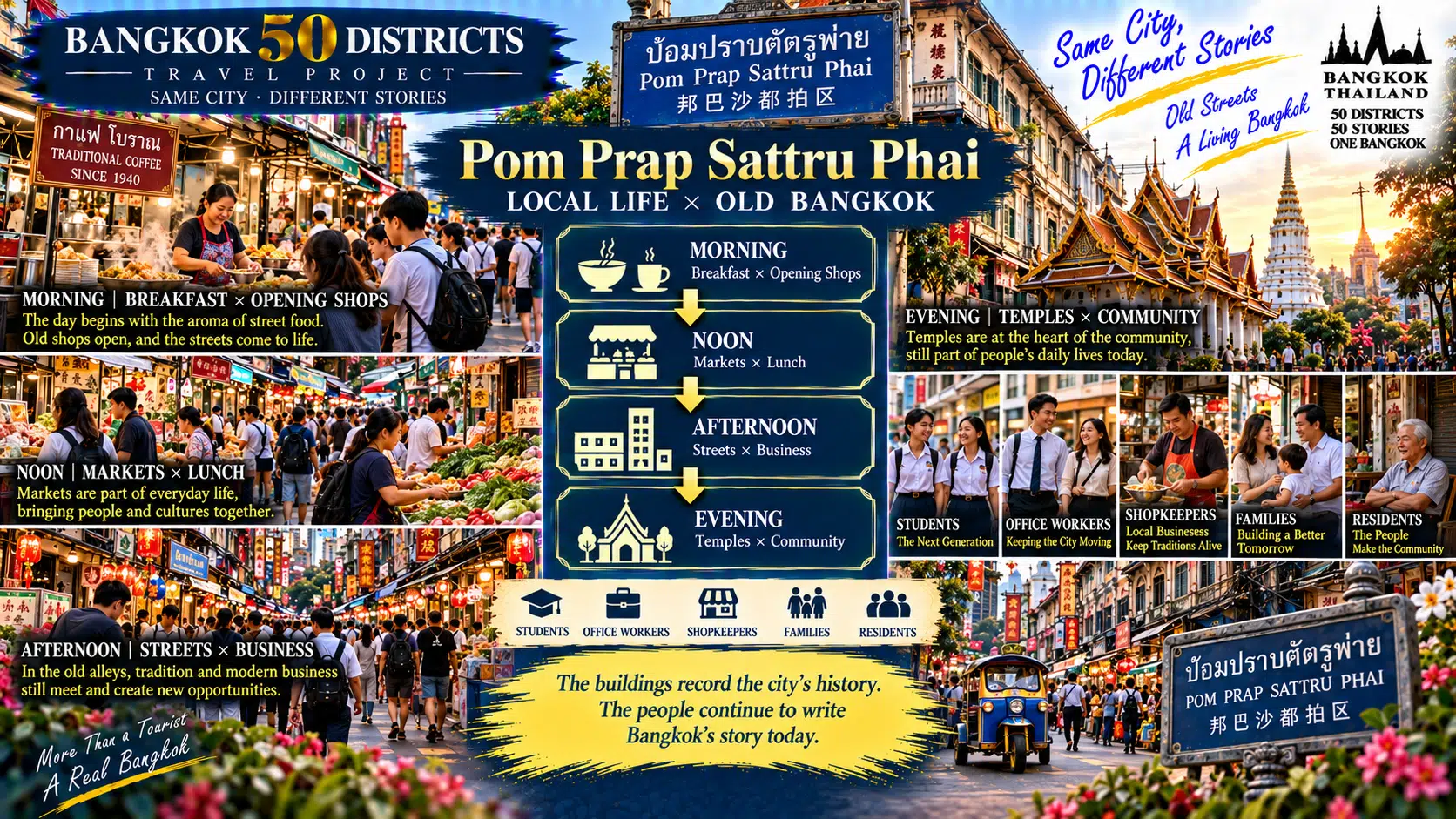 Pom Prap Sattru Phai: The Final Stop, Back to Old Bangkok: Streets, Temples, Markets and Urban Memory — 06