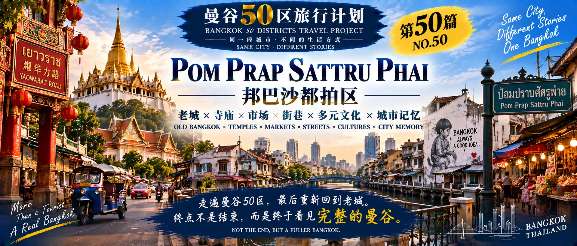 # 曼谷50区旅行计划|第50篇