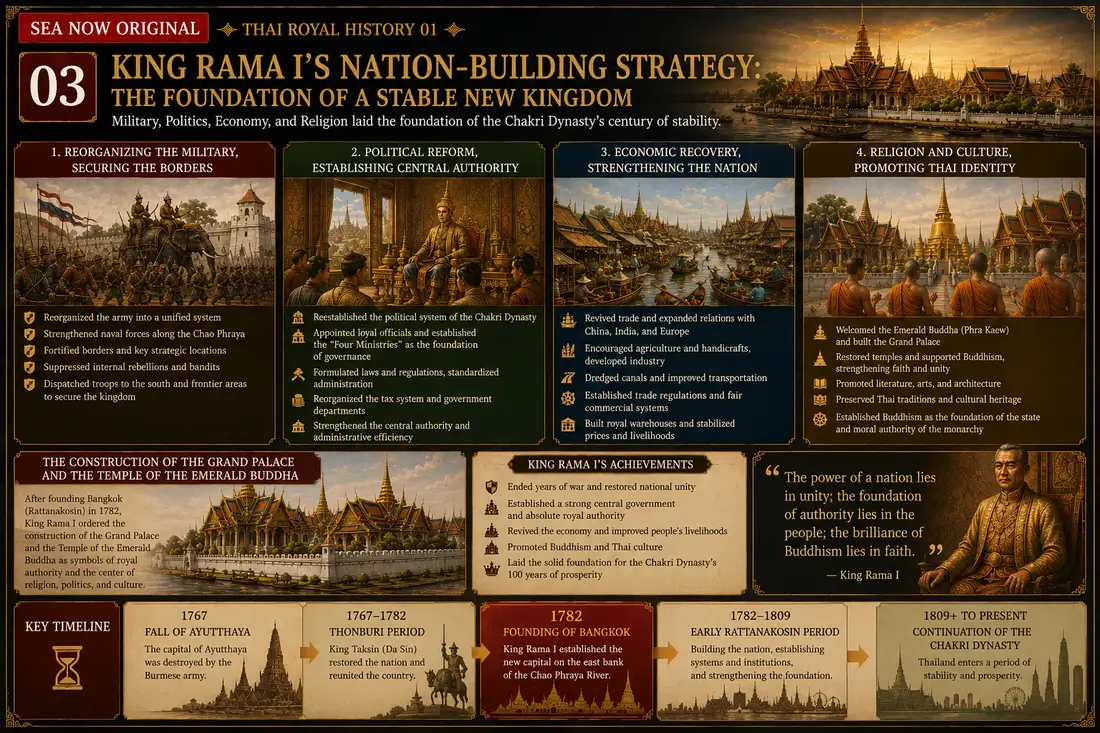 King Rama I historical illustration 03
