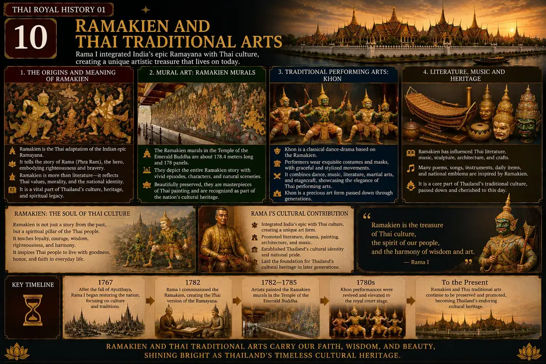 King Rama I historical illustration 10
