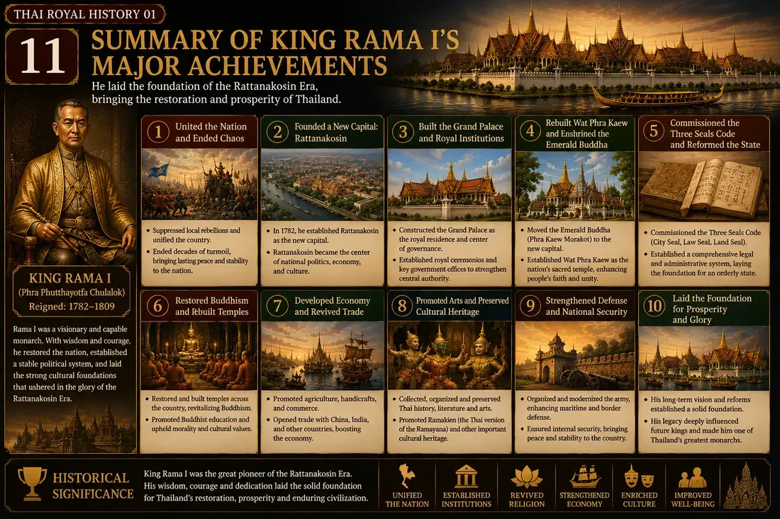 King Rama I historical illustration 11