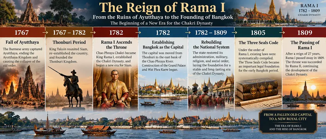 King Rama I historical illustration 12