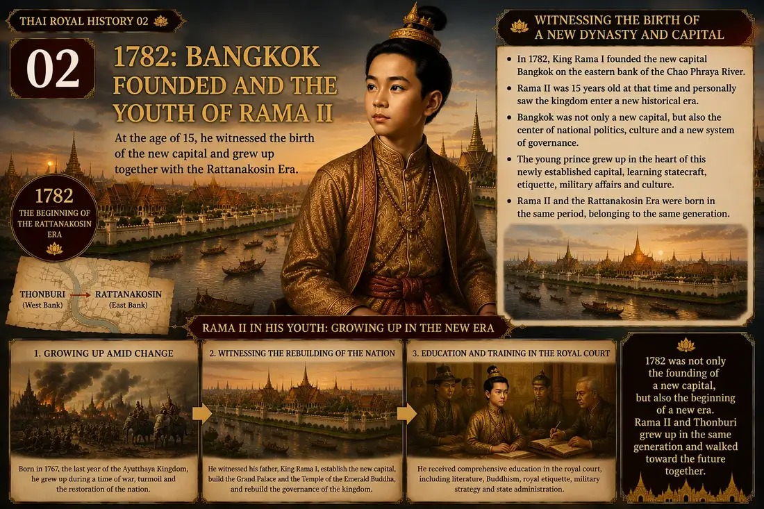King Rama II historical illustration 02