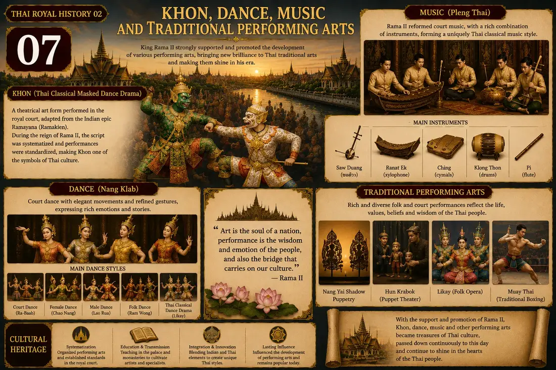 King Rama II historical illustration 07