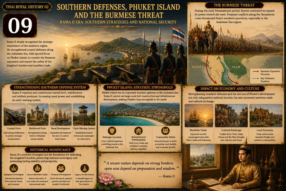 King Rama II historical illustration 09