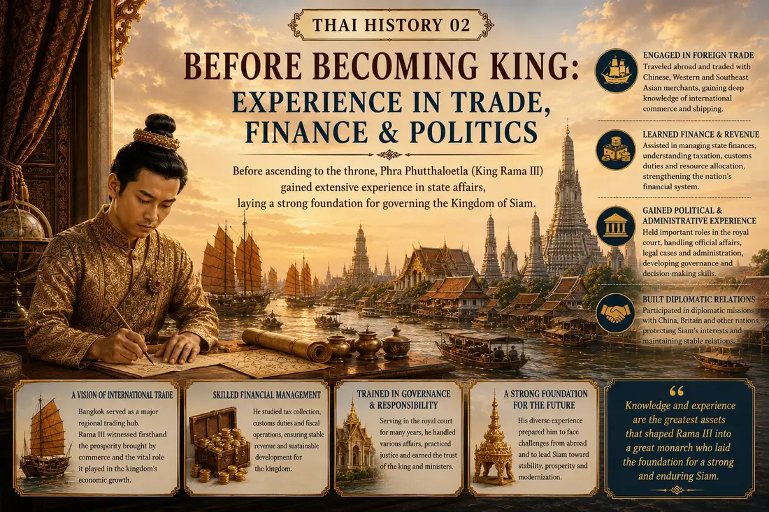 King Rama III historical illustration 02