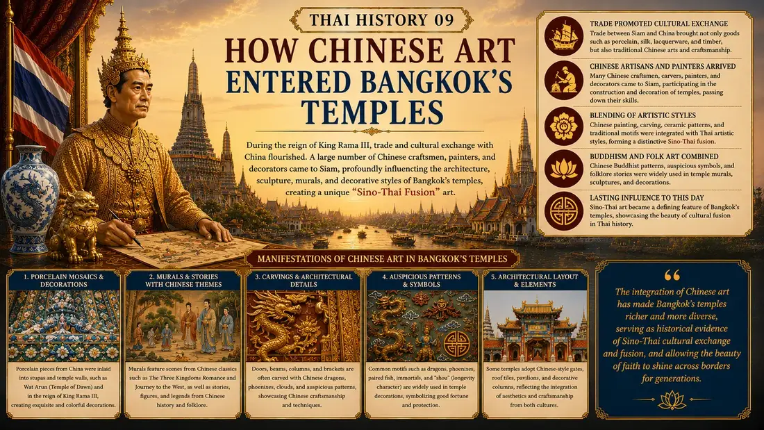 King Rama III historical illustration 09