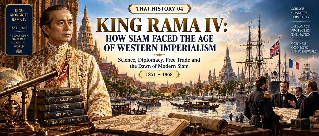 King Rama IV: How Siam Faced the Age of Western Imperialism