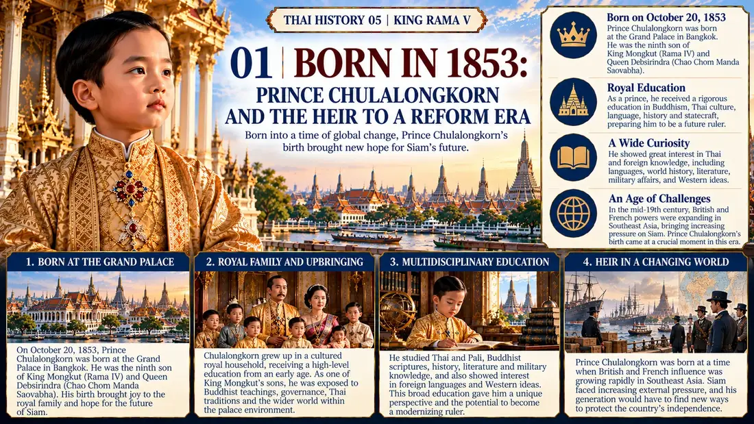 King Rama V historical illustration 01