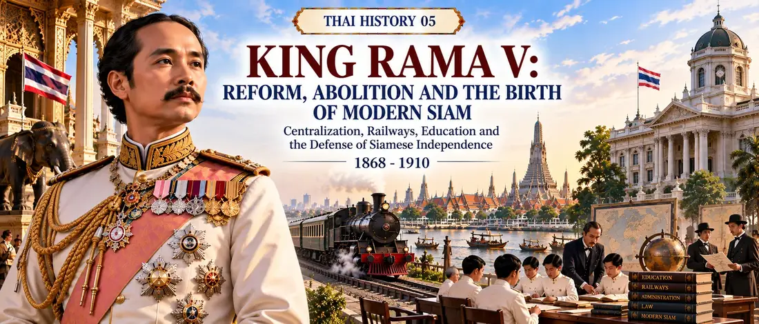 King Rama V: Reform, Abolition and the Birth of Modern Siam