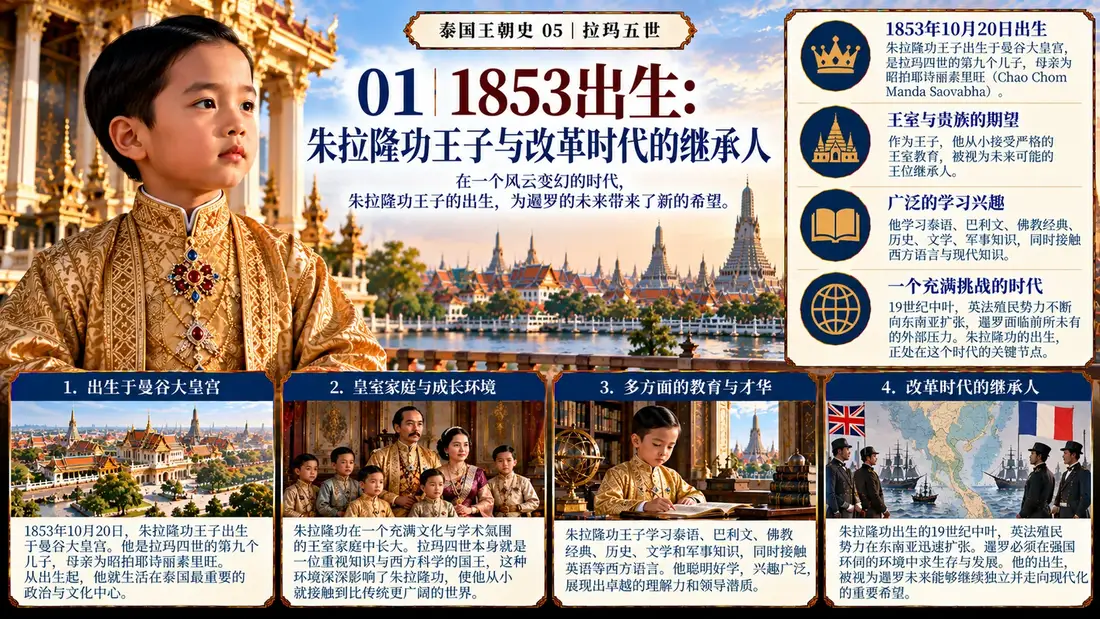 拉玛五世历史插图 01