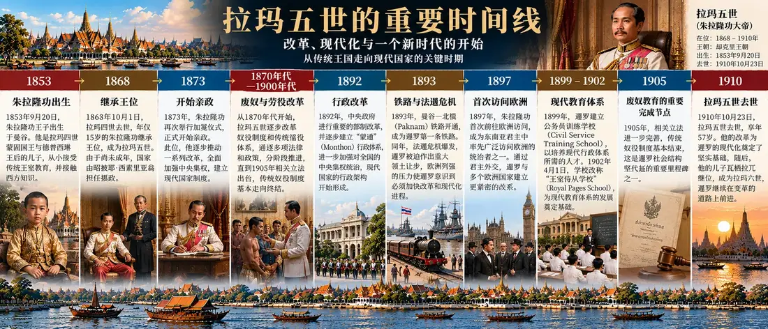 拉玛五世历史插图 12