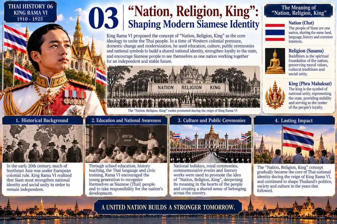 King Rama VI historical illustration 03
