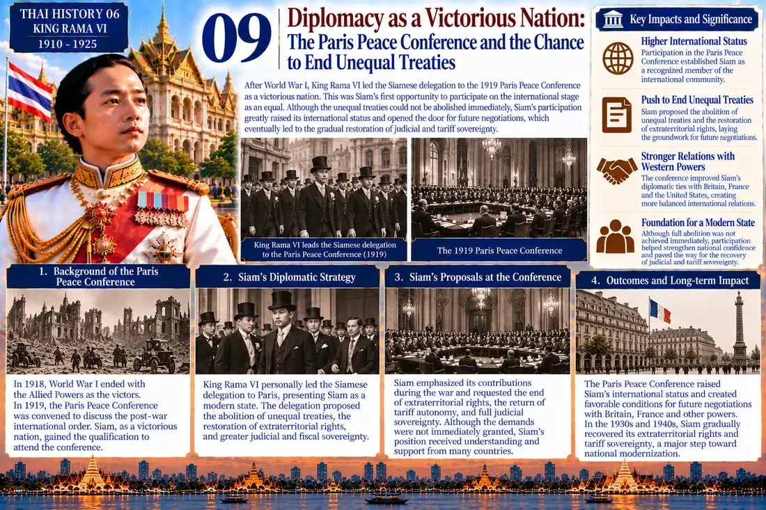 King Rama VI historical illustration 09