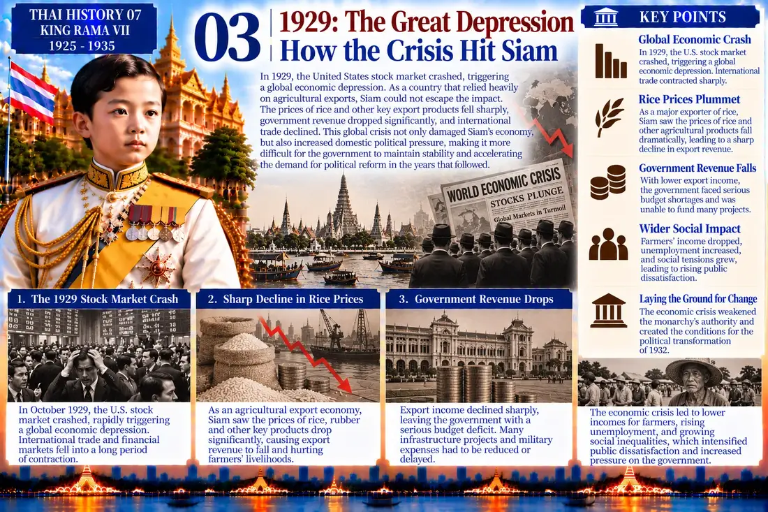 King Rama VII historical illustration 03