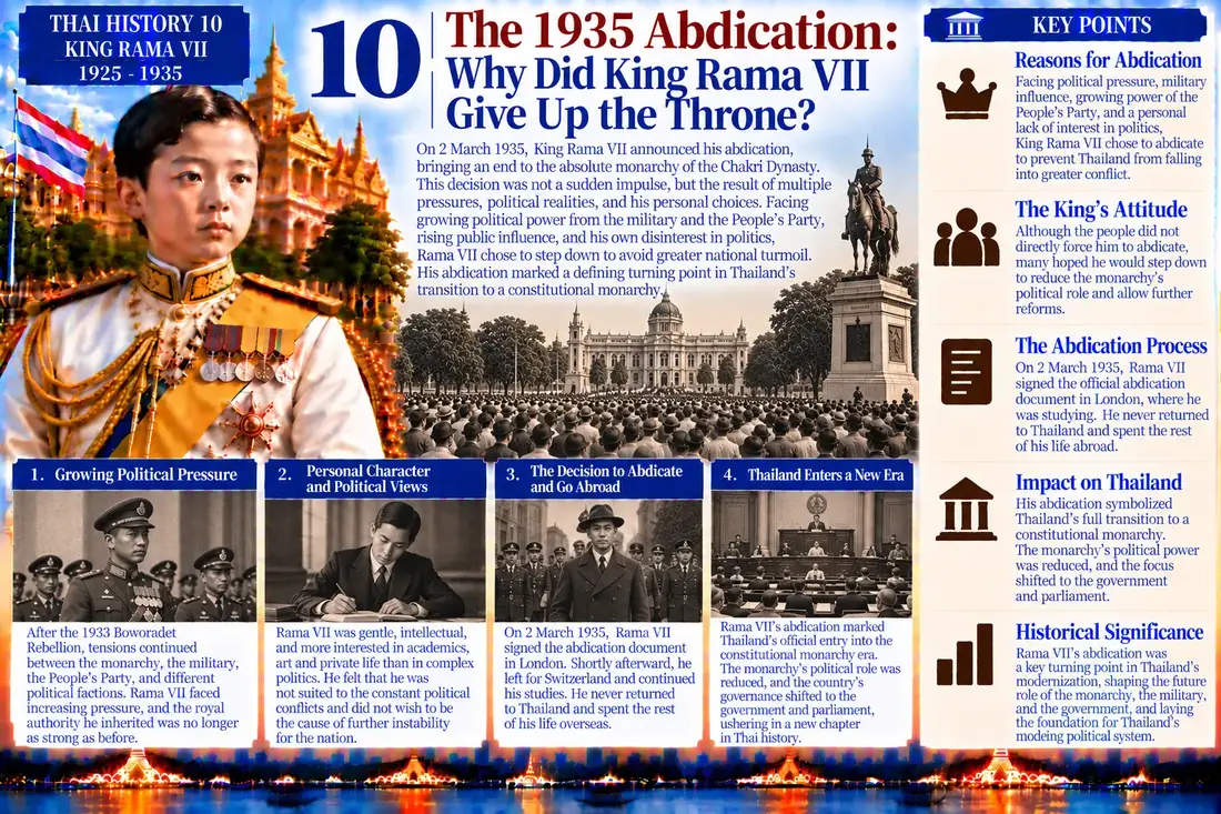 King Rama VII historical illustration 10