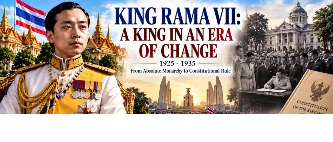 King Rama VII: The End of Absolute Monarchy and Siam’s Constitutional Turning Point