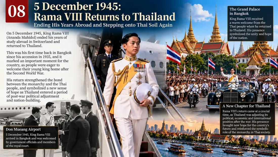 King Rama VIII historical illustration 08