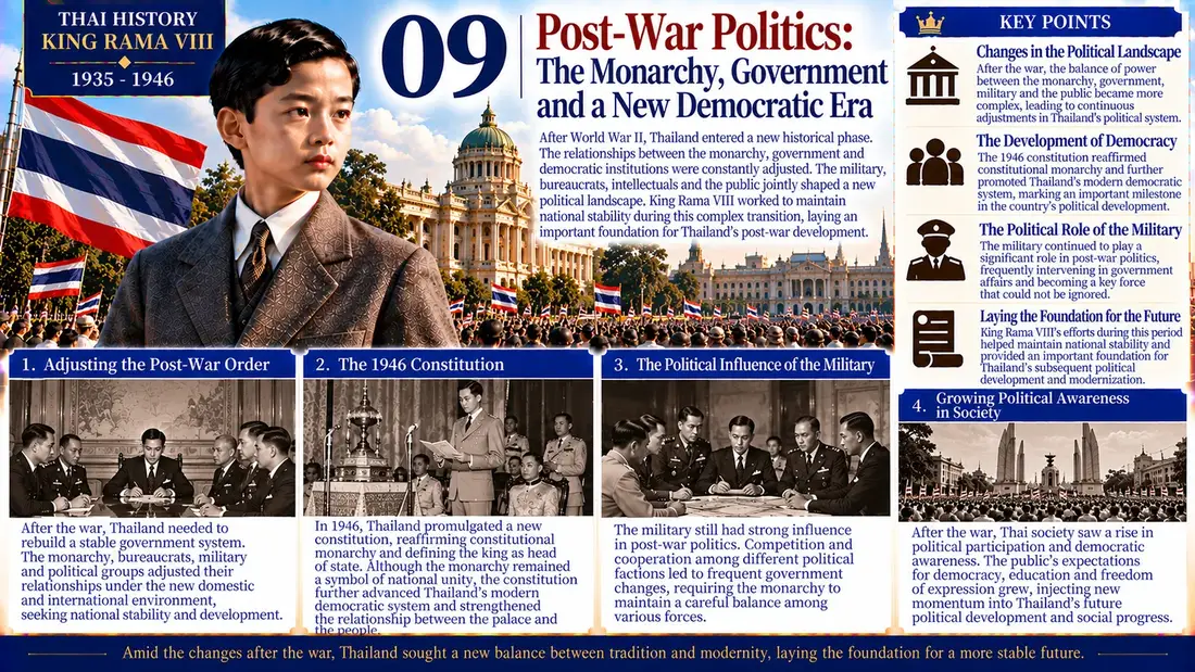 King Rama VIII historical illustration 09