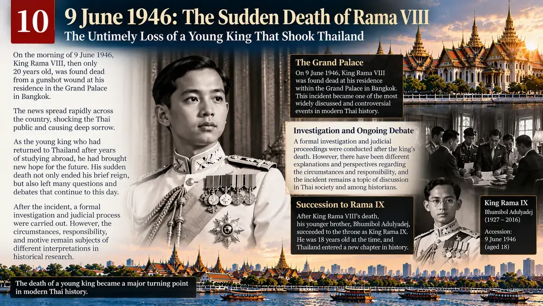 King Rama VIII historical illustration 10